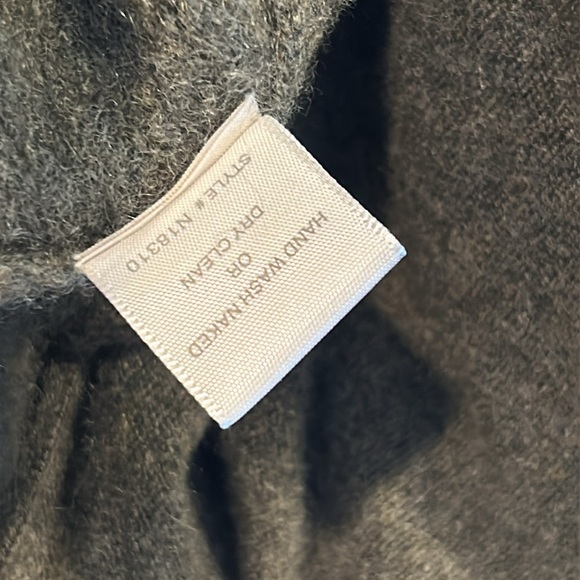 NakedCashmere Women’s Cashmere Cardigan Sweater Shacket Olive Green Heather XS - Picture 11 of 14